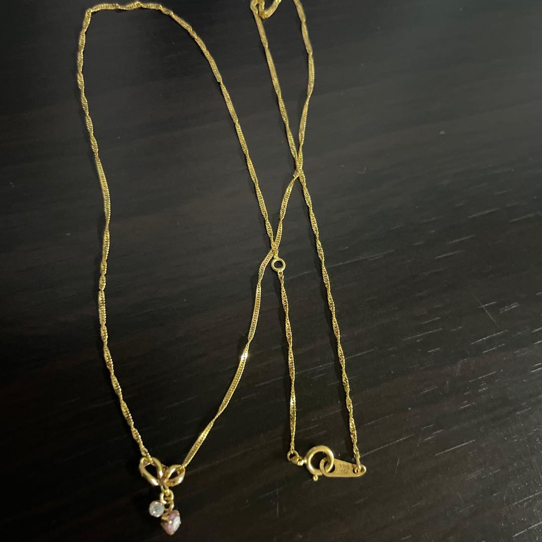 とても綺麗♡k18ネックレス正規品