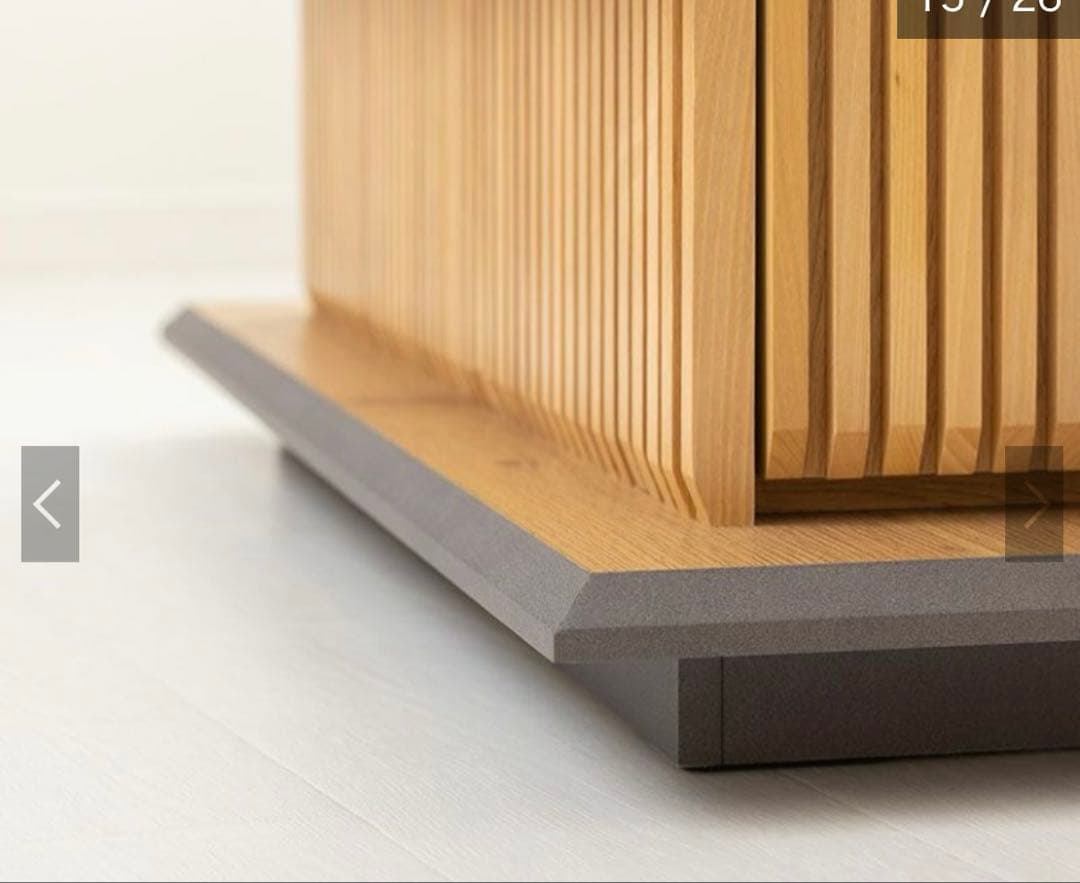 う*た様 和モダン 木製センターテーブル 幅55cm 奥行100cm