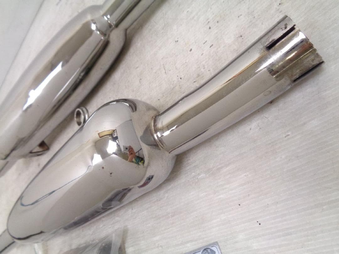 トライアンフT100 ボンネビル 09-15 ノーマンハイド TOGA マフラー