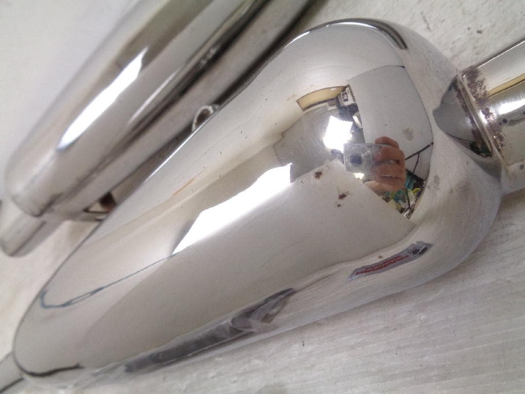 トライアンフT100 ボンネビル 09-15 ノーマンハイド TOGA マフラー