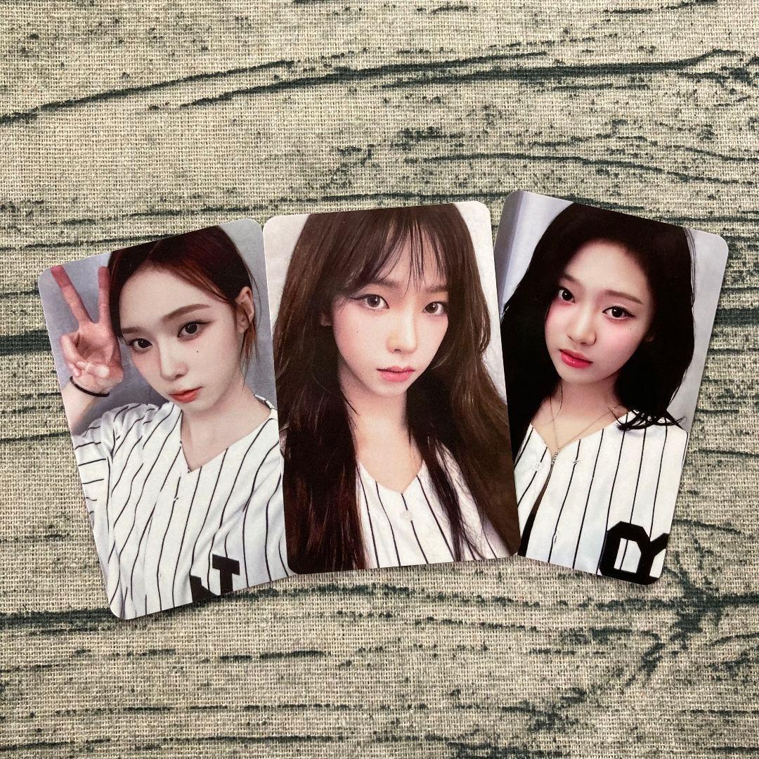 aespa Better Things ユニフォーム 野球 トレカ 3枚