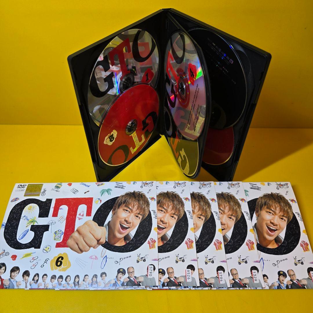 新品ケース交換済　GTO (2012)＋GTO（2014）+SP4巻DVD全16