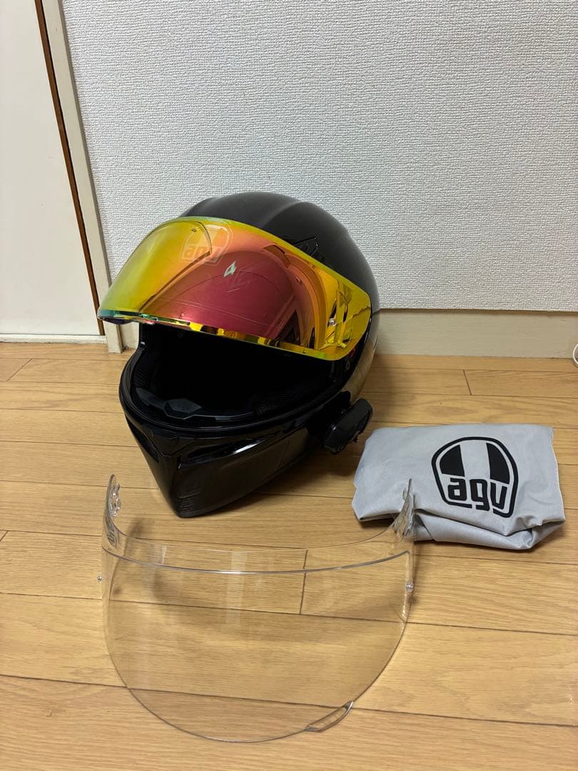 AGV K1-S JIST Asian Fitヘルメット＋純正クリアシールドXL