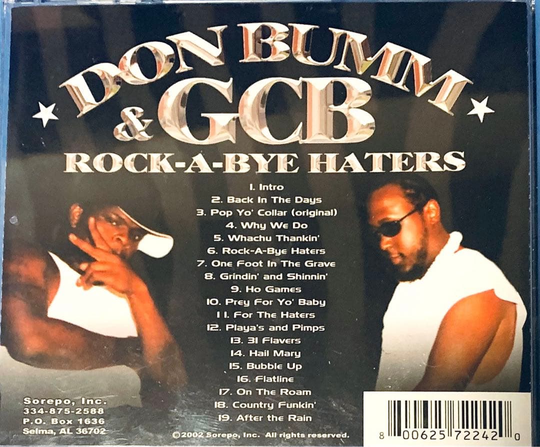 DON BUMM & GCB アラバマ G-RAP G-FUNK