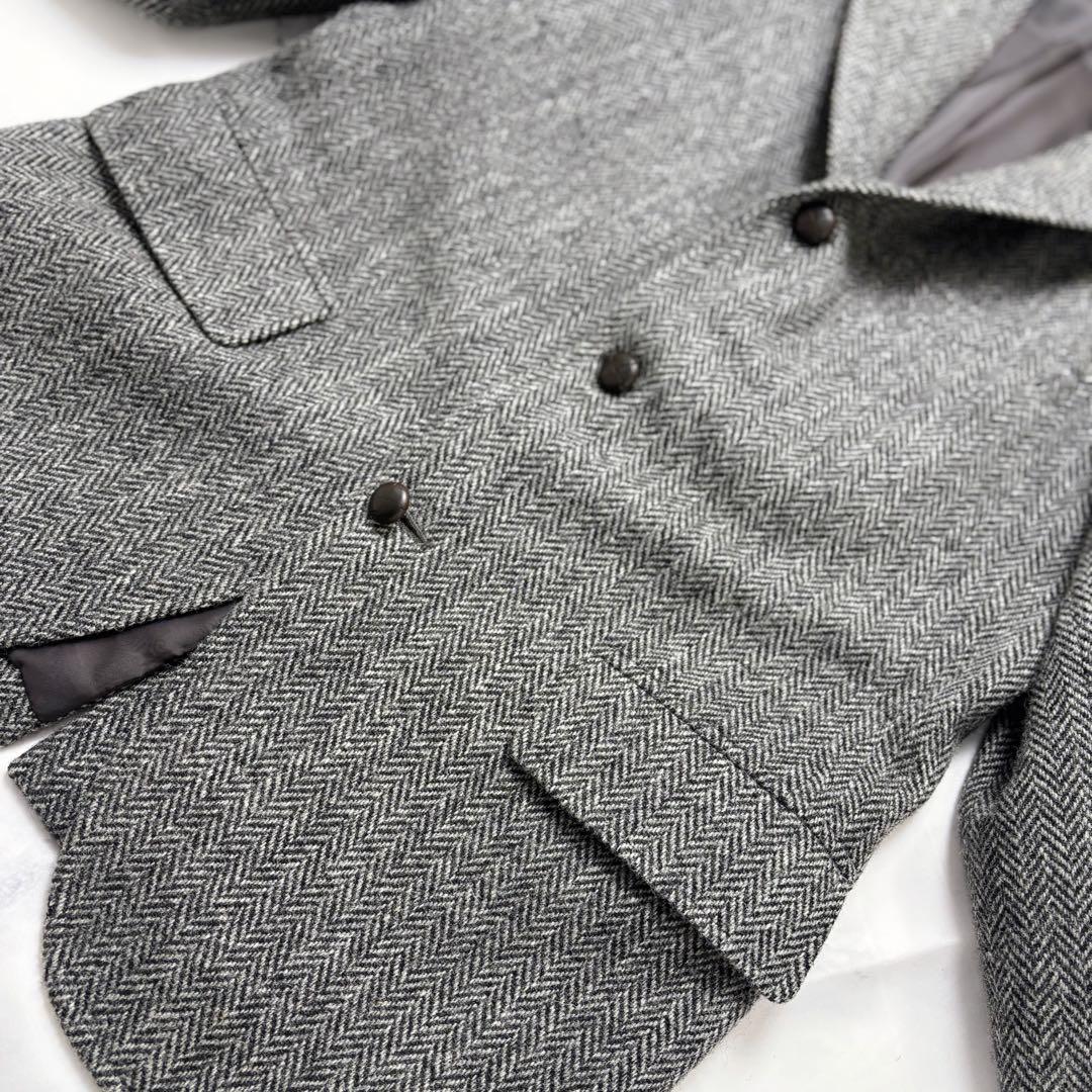 BrooksBrothers ハリスツイード ヘリンボーン JKT 39REG