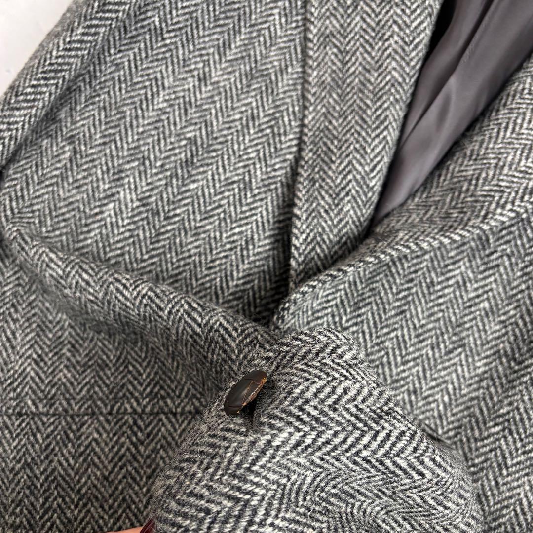 BrooksBrothers ハリスツイード ヘリンボーン JKT 39REG