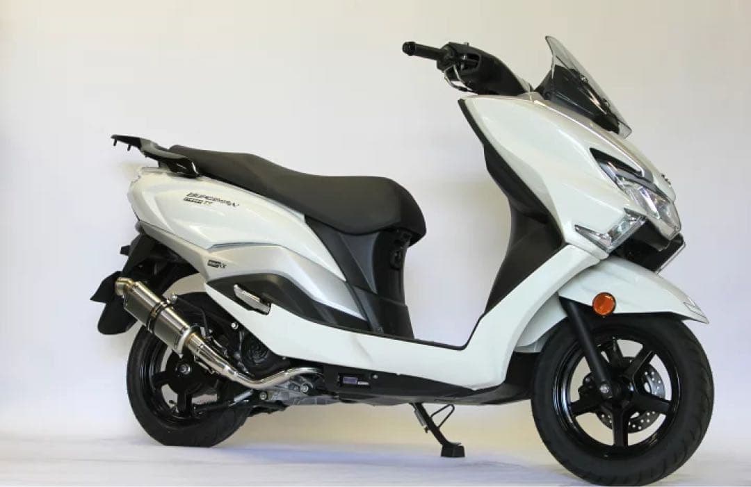 専用HMS バーグマンストリート125EX デルタ バイクマフラー