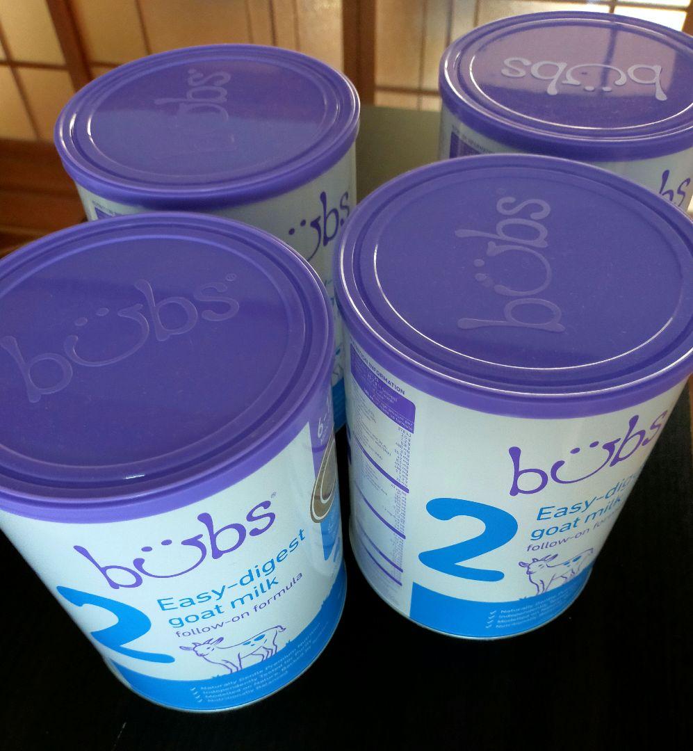 bubs goat milk ステップ2　4缶セット
