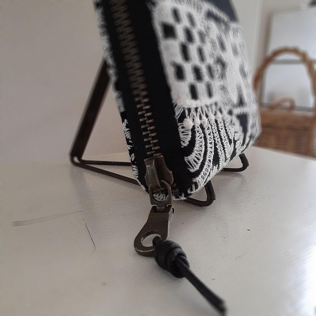 【専用】forest tile◆布製ハーフウォレット