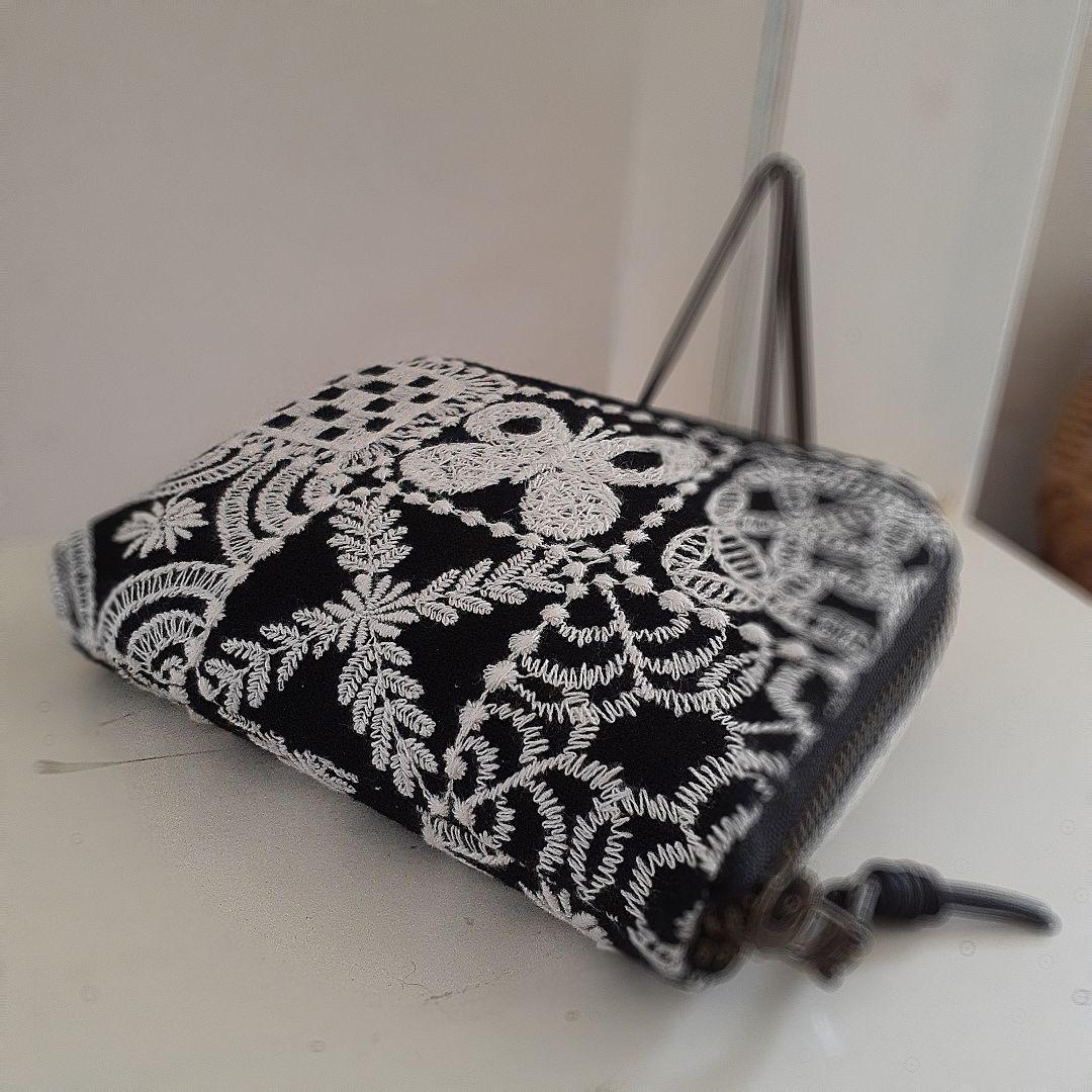 【専用】forest tile◆布製ハーフウォレット