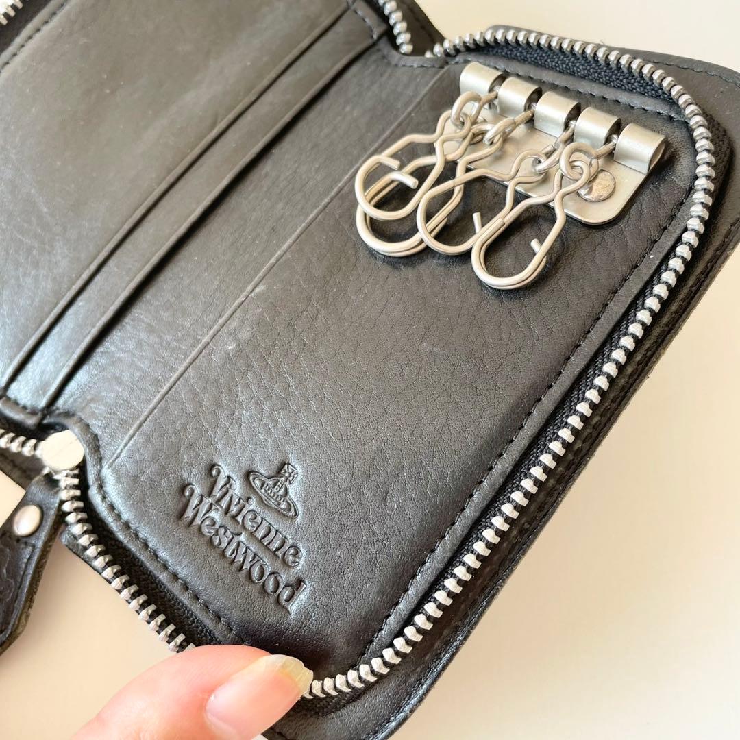 【極美品】 ヴィヴィアン ウエストウッド キーケース 4連 カードケース 財布