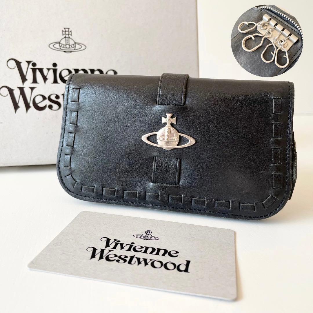 【極美品】 ヴィヴィアン ウエストウッド キーケース 4連 カードケース 財布