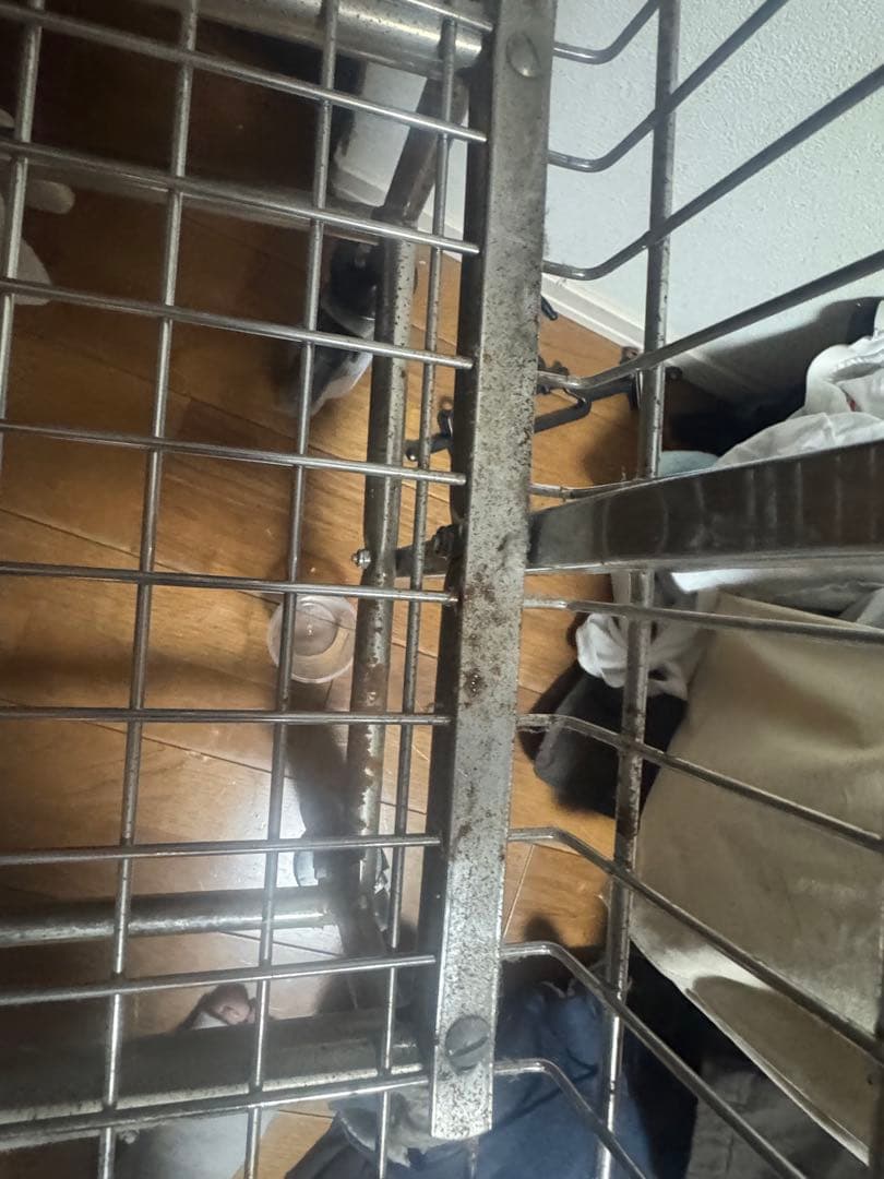 パシフィックファニチャーサービスLAUNDRY CART DOUBLE POLE