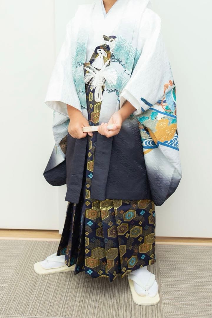 七五三 男の子 着物 フルセット 5歳
