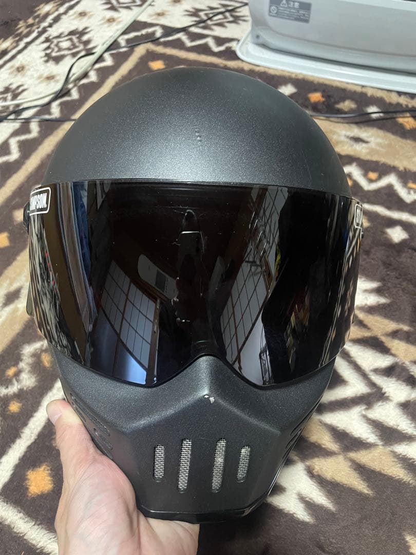 SIMSON M30 マットブラック フルフェイスヘルメット