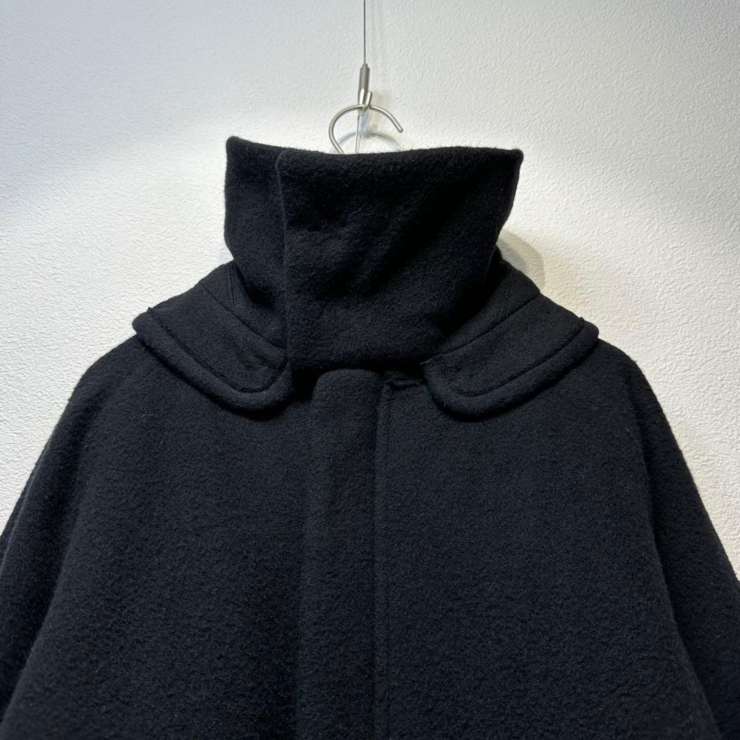 希少 ワイズ 2WAYウール ノーカラー キルティング デザインジャケット 2