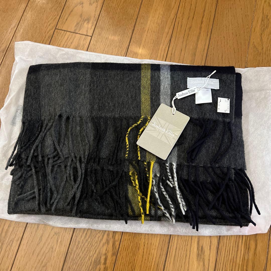 ジョシュアエリス　大版カシミヤストール　国内正規品