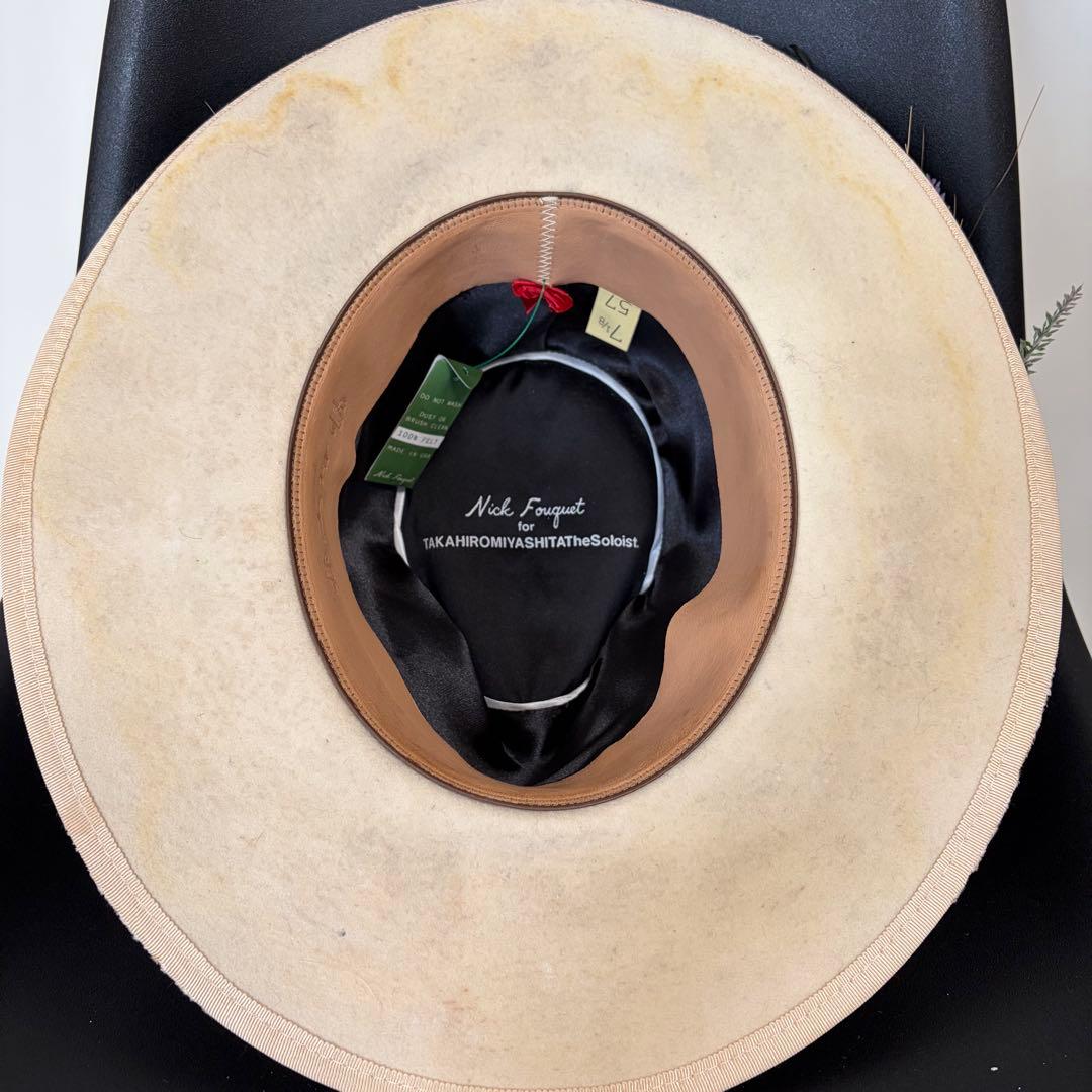未使用品 the soloist x nick fouquet ハット