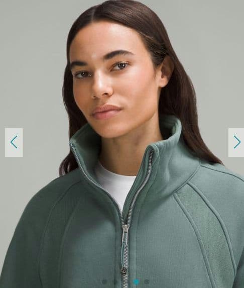 ルルレモン　lululemon　Scuba ハーフジップ　МL