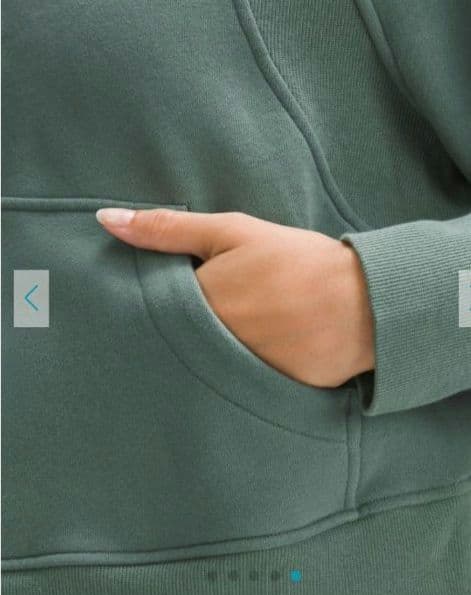 ルルレモン　lululemon　Scuba ハーフジップ　МL