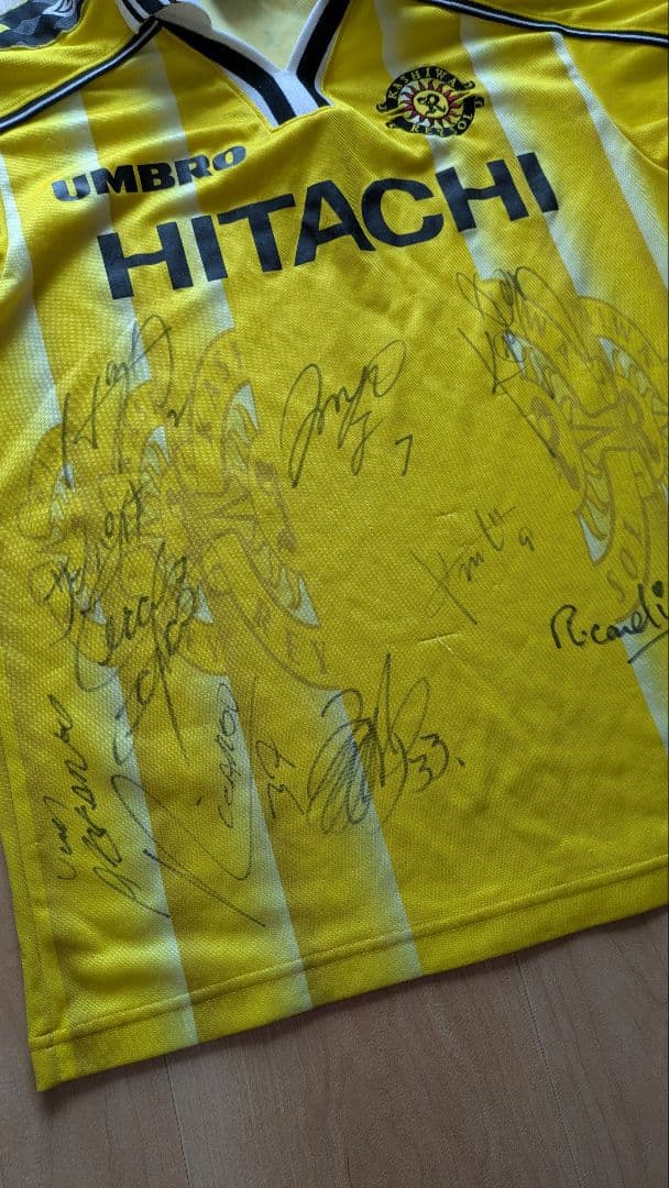 柏レイソル 2002 サイン入り ユニフォーム レア jリーグ