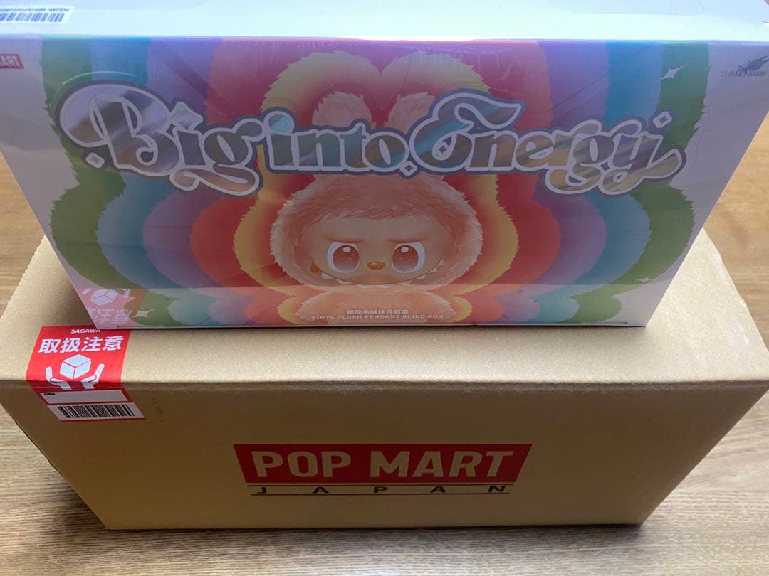 ラブブLabubu Big into Energy アソートボックス６個入 2箱