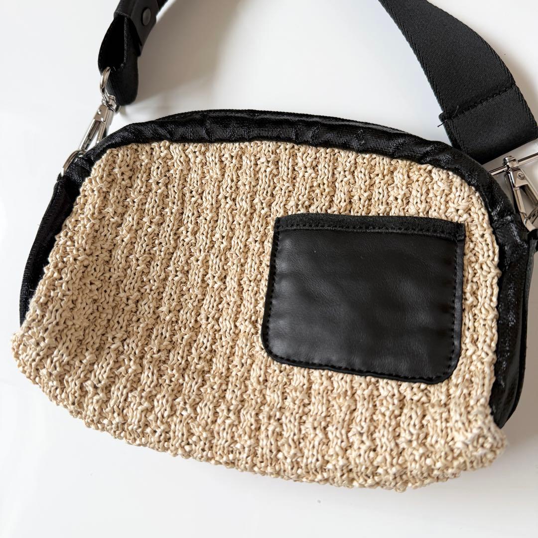 jack gomme ジャックゴム ショルダーバッグ RITA リタ ラフィア