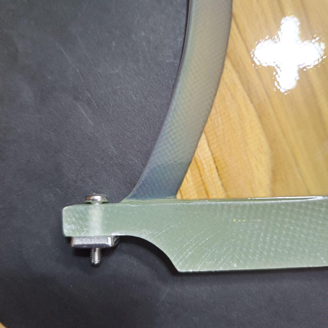 10インチ センターフィン　ウッドコア　シングルフィン　ロングボード　フィン