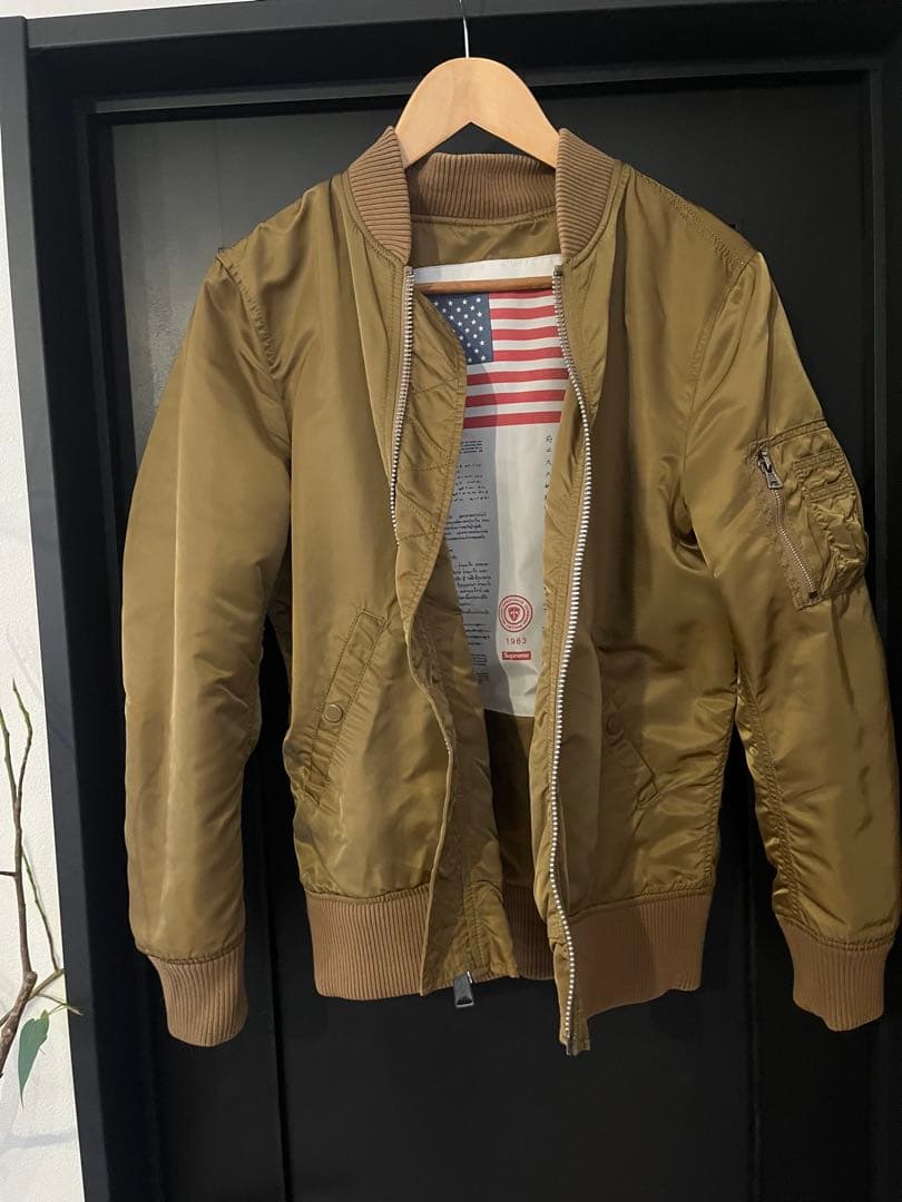 Supreme MA-1ジャケット S