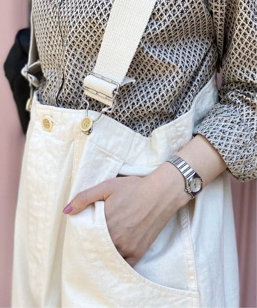 ジャーナルスタンダードラックス　ベイカービッグキュロット　サスペンダー　パンツ