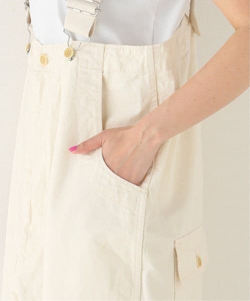 ジャーナルスタンダードラックス　ベイカービッグキュロット　サスペンダー　パンツ