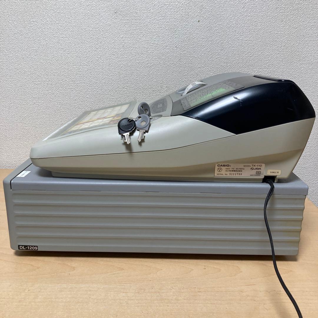 CASIO カシオ 電子レジスター TK-110