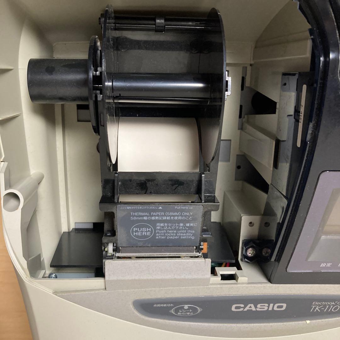 CASIO カシオ 電子レジスター TK-110