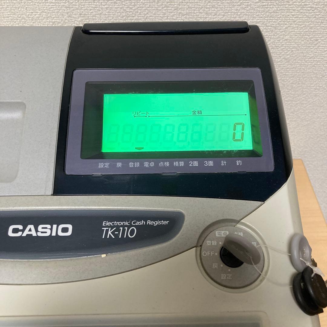CASIO カシオ 電子レジスター TK-110