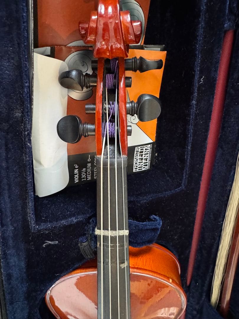 STENTOR 1／8 バイオリン　弓、弦張り替え済