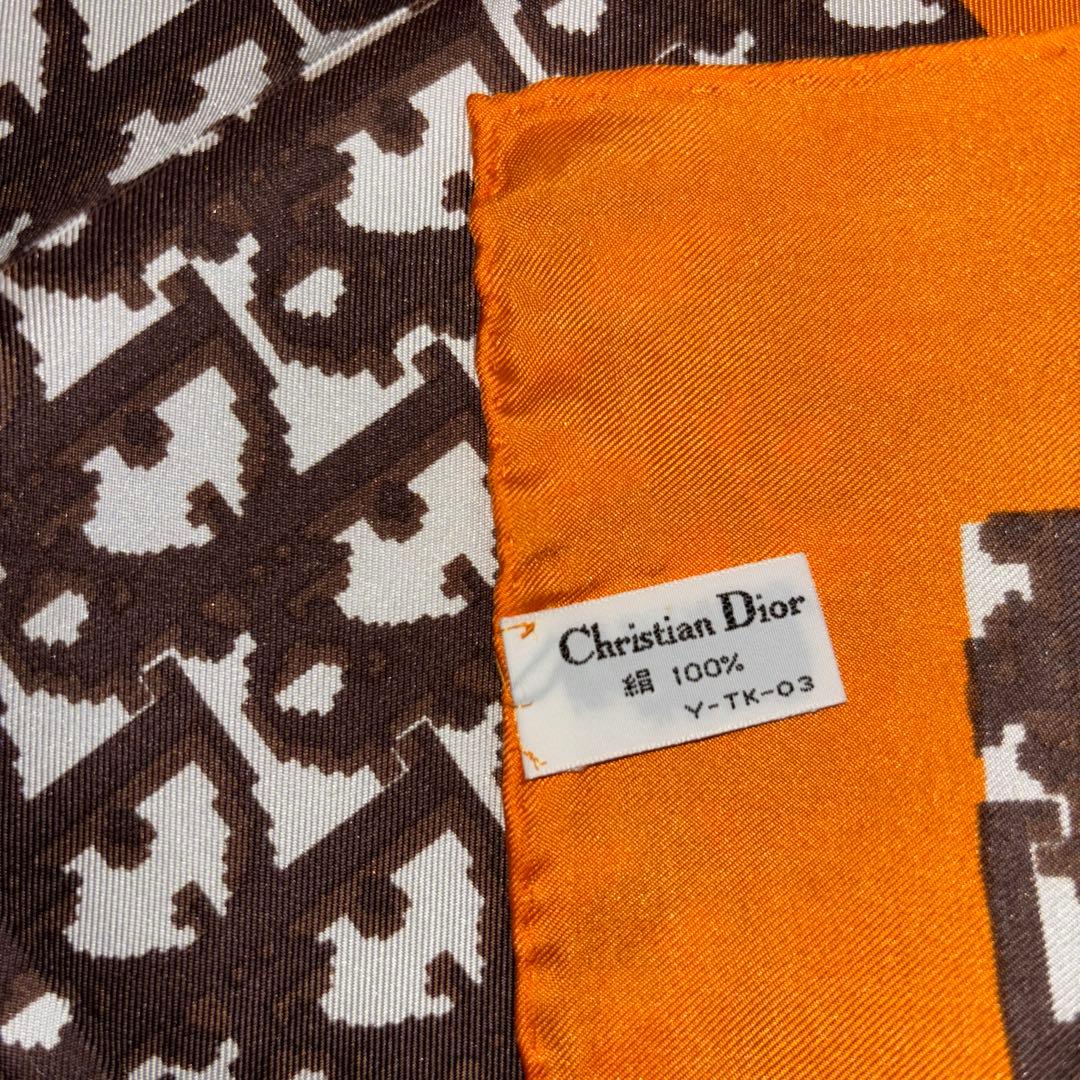 Christian Dior シルクバンダナ