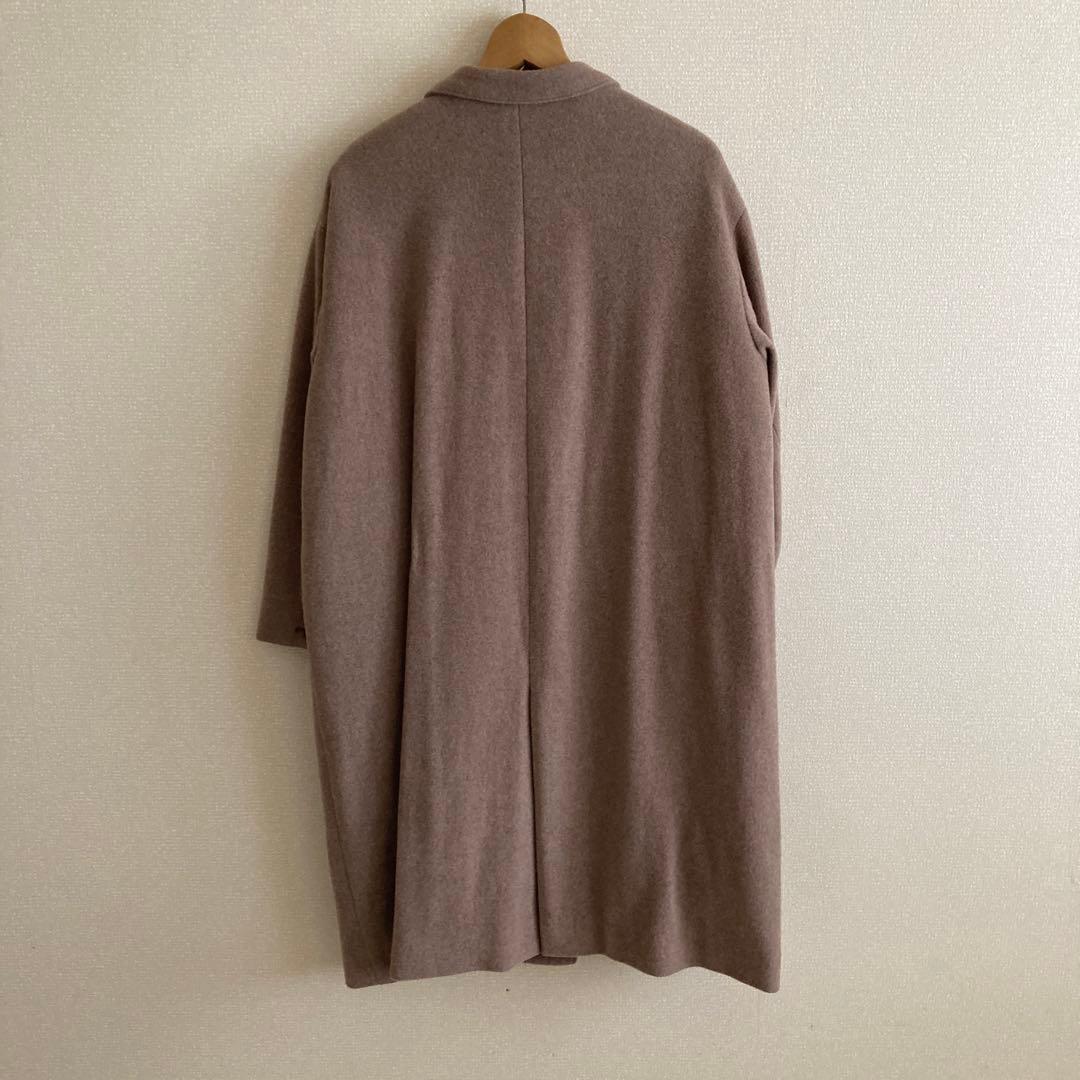 美品「冬のお出かけも私らしく」3WAYアレンジ襟のかろやかチェスターコート