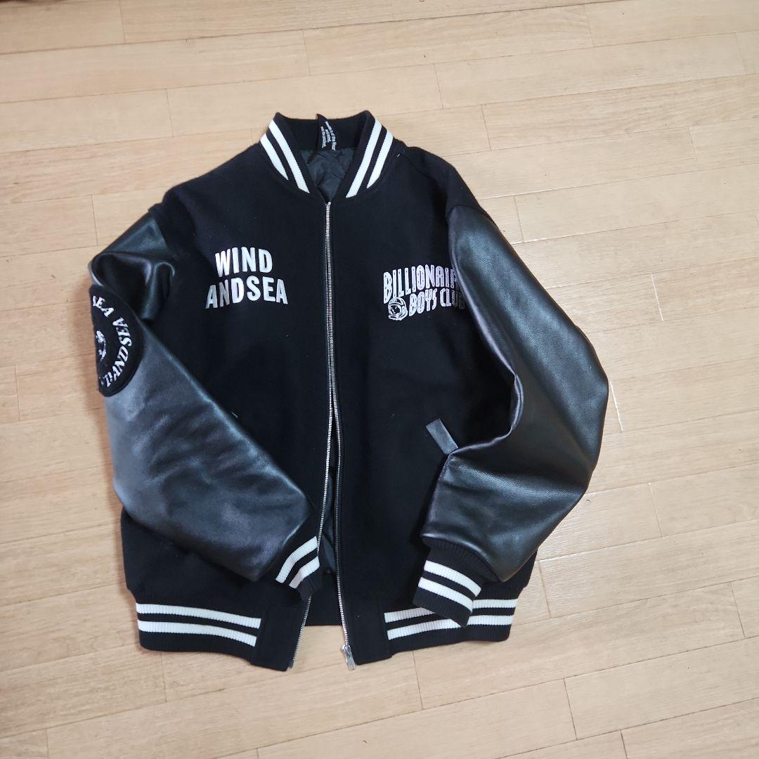WIND AND SEA × BBC VARSITY JACKET スタジャンM