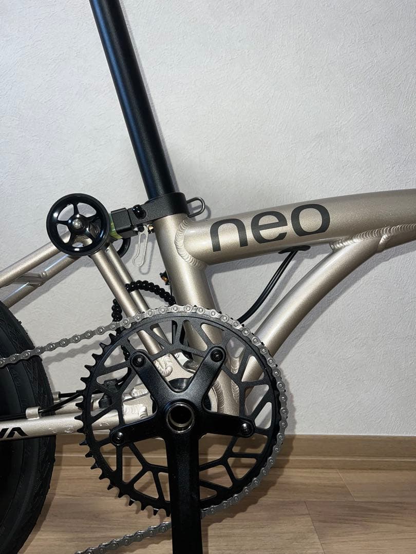 超軽量アルミ合金 競速 Brompton同系 16インチ 折りたたみ自転車