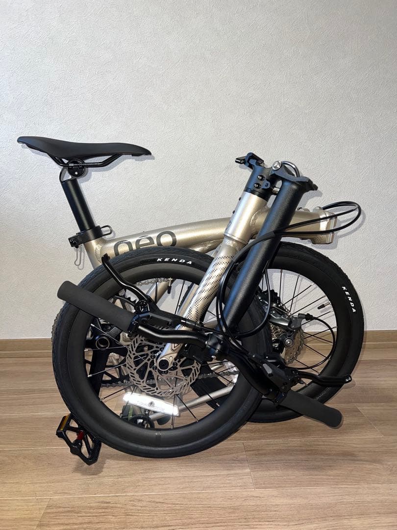 超軽量アルミ合金 競速 Brompton同系 16インチ 折りたたみ自転車