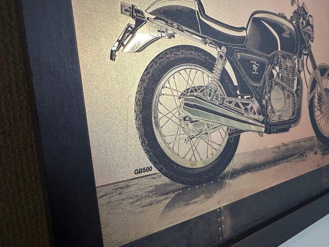 ホンダ GB500-400 成約記念ノベルティ