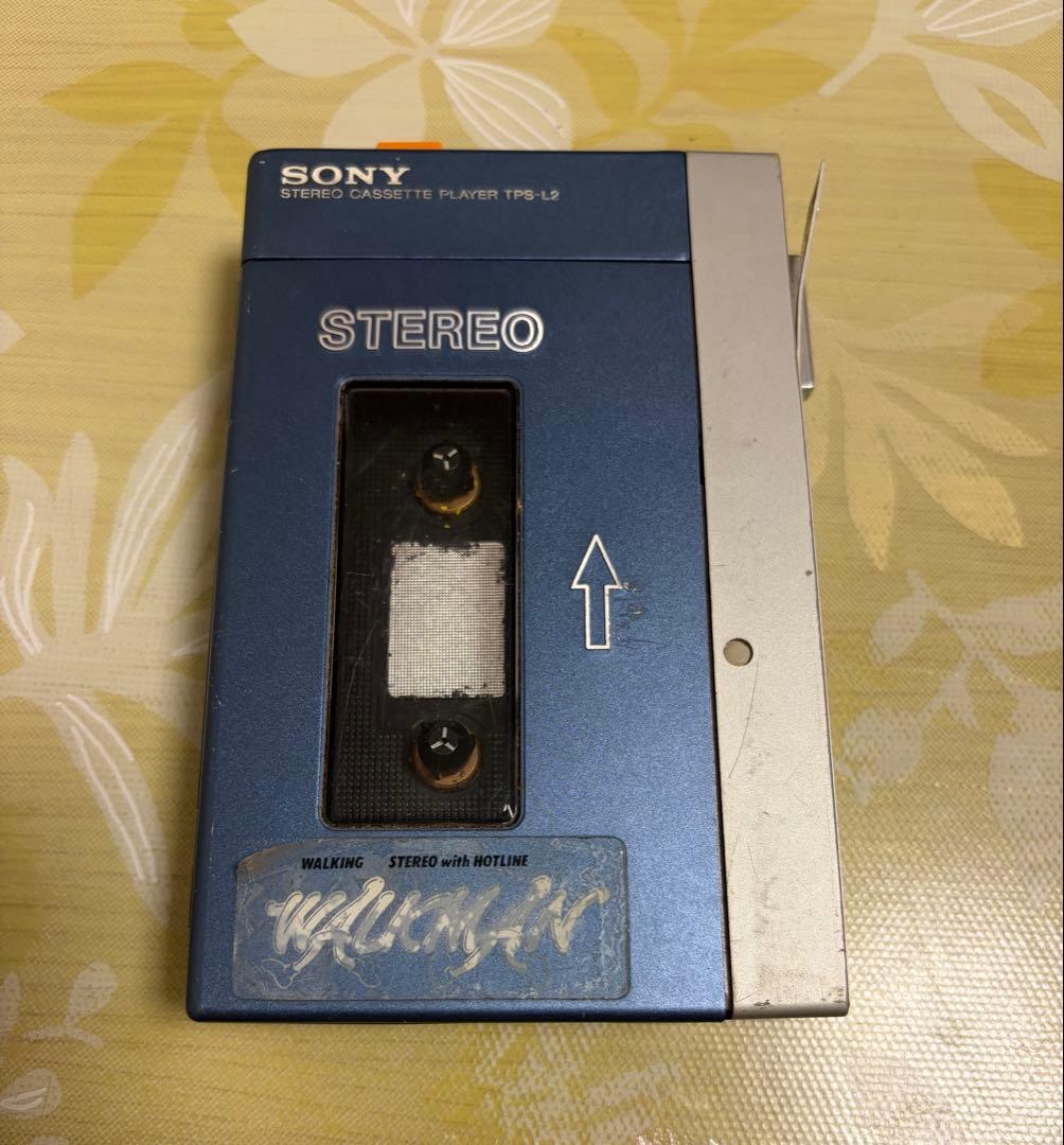 初代SONY カセットプレーヤー　ジャンク品
