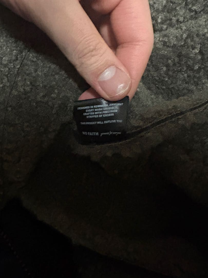 ジャケット・アウター No faith studios heavy flight jacket