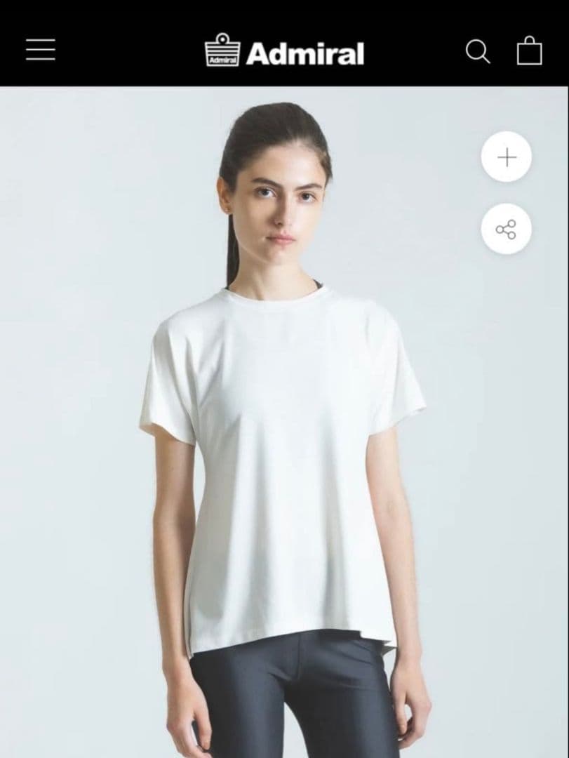 【美品】admiral 2025SS ドルマンチュニック　公式完売❣