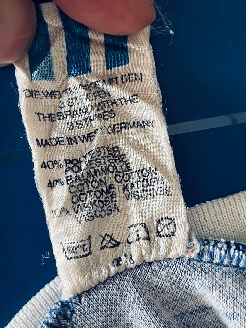 西ドイツ製　84年ユーゴ代表ホーム　長袖シャツ