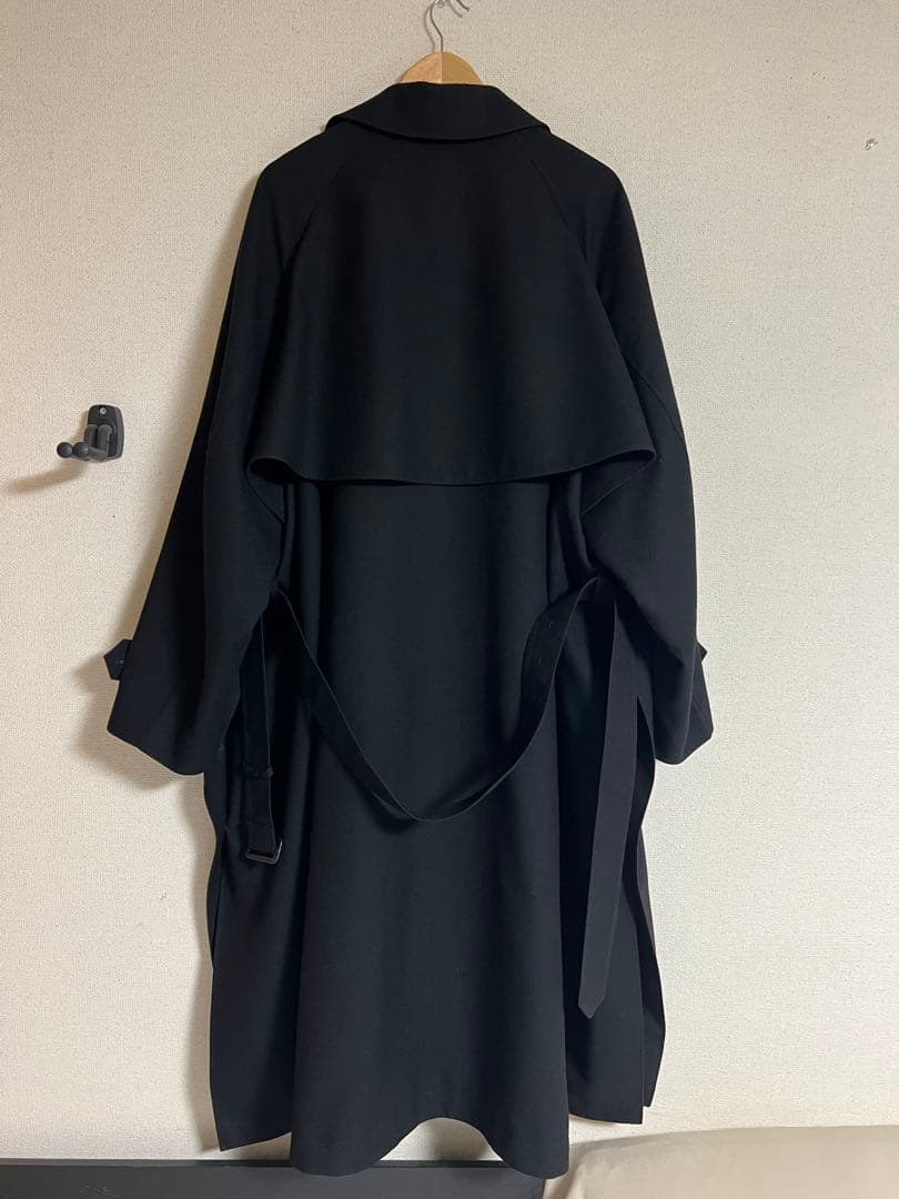 ジャケット・アウター THE RERACS \"THE TRENCH PONCHO\" black