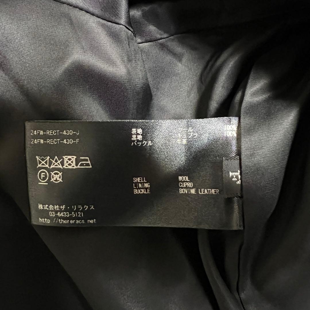 ジャケット・アウター THE RERACS \"THE TRENCH PONCHO\" black