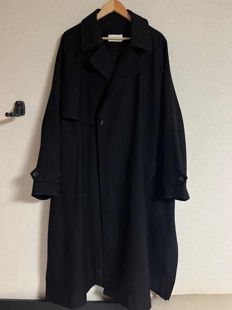 ジャケット・アウター THE RERACS \"THE TRENCH PONCHO\" black
