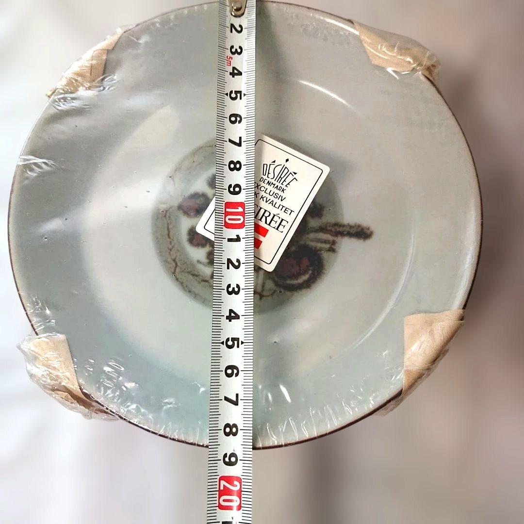 最終値下 デンマーク製 デシレ desiree 18.6cm深皿 6枚組 未使用