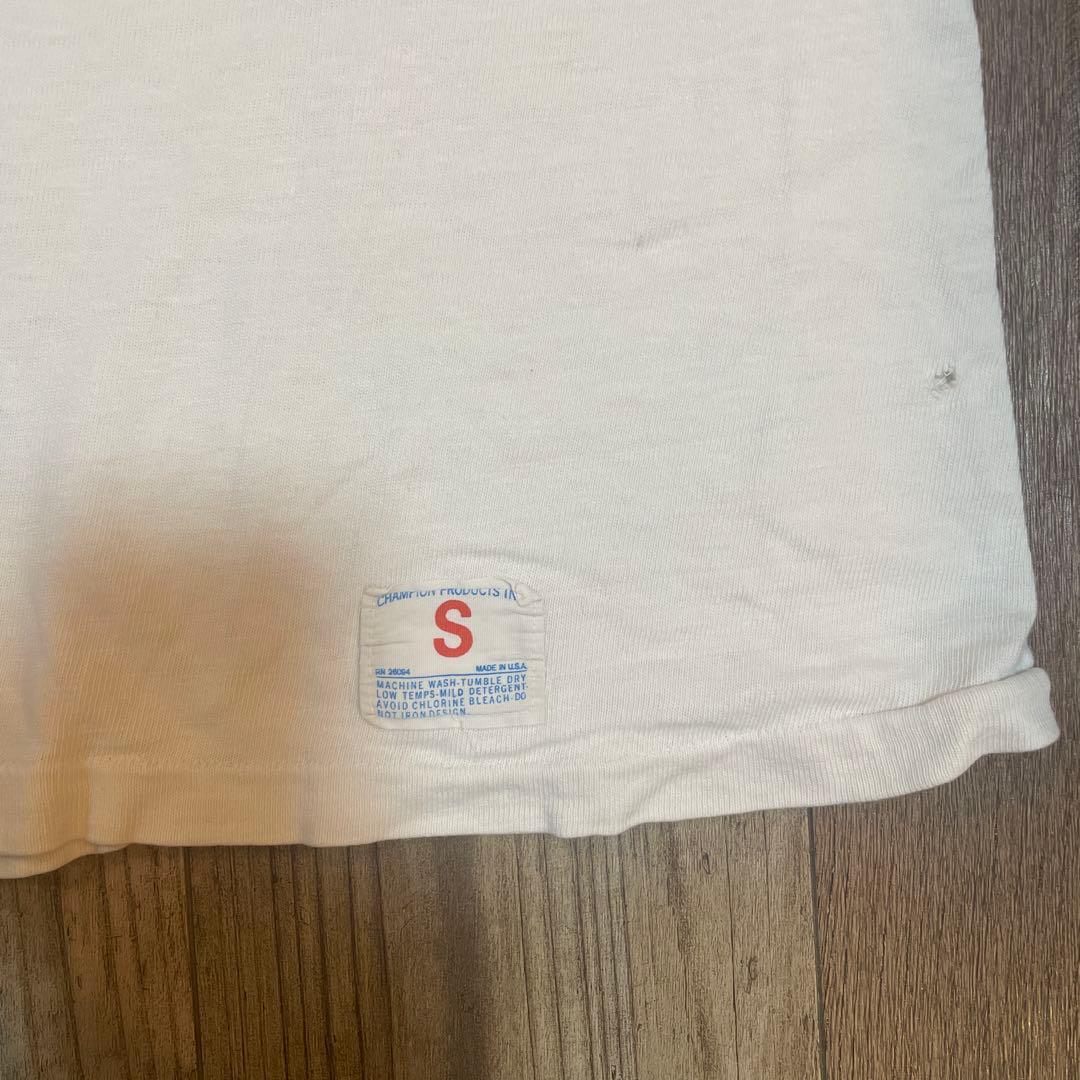 70年代　チャンピオン　フットボールTシャツ　バータグ　ビンテージ